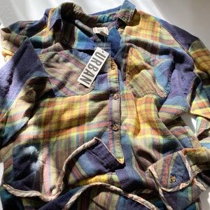 BDG oversized flannel shirt